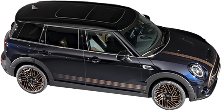THE MINI COUNTRYMAN ROOF ART EDITION.